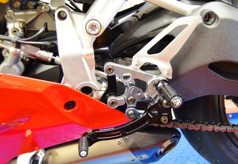 DBK Adjustable Rearset SBK Panigale
