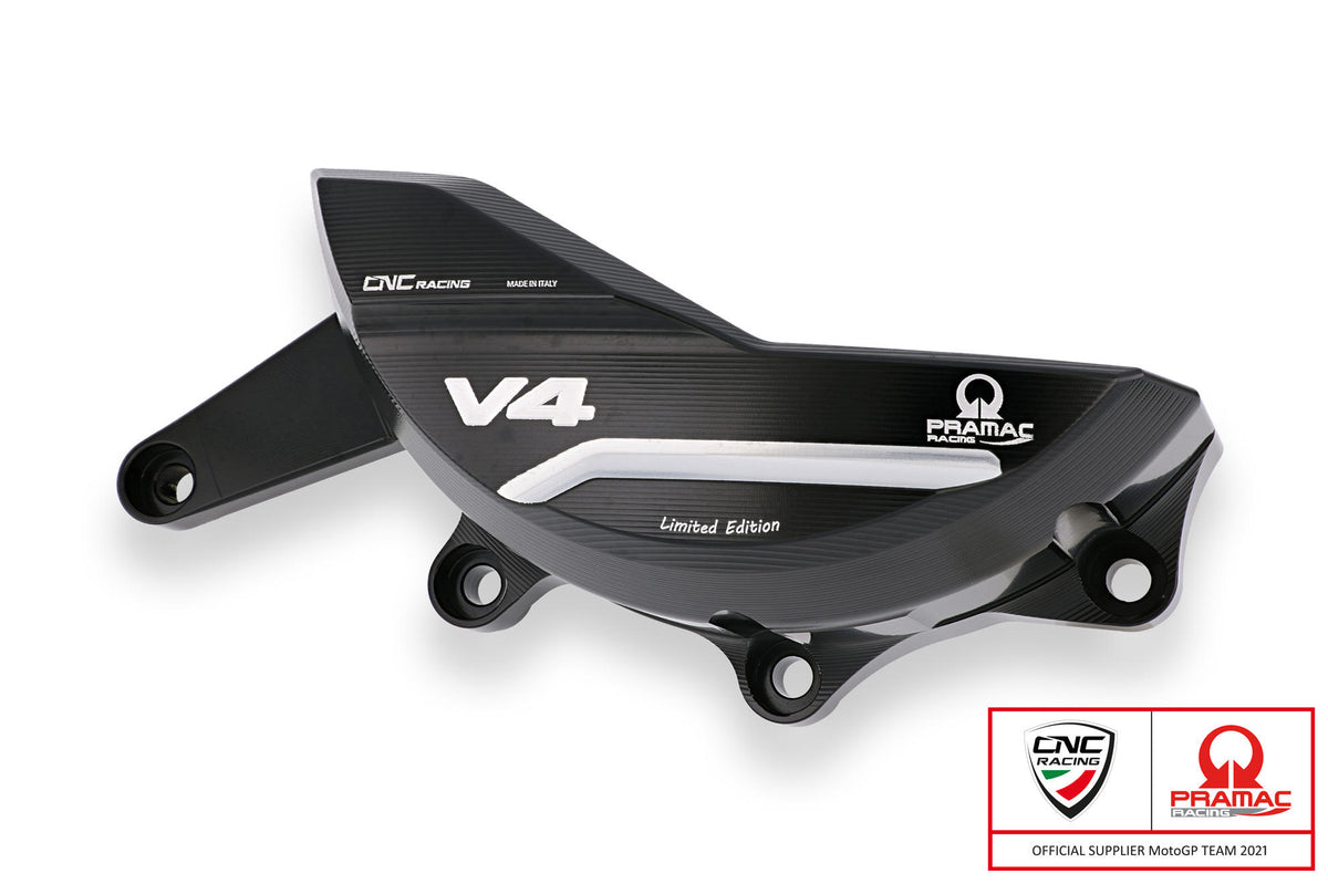 CNC Racing Generator cover protector Ducati Panigale and Streetfighter V4 – Pramac Racing Limited Edition - CNC Racing