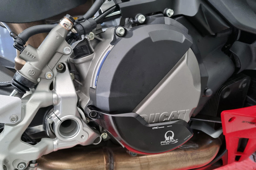 CNC Racing Clutch cover protector Ducati Streetfighter V2 – Pramac Racing Limited Edition - CNC Racing image 3