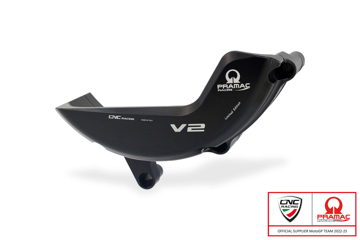 CNC Racing Generator cover protector Ducati Streetfighter V2 – Pramac racing Limited Edition - CNC Racing