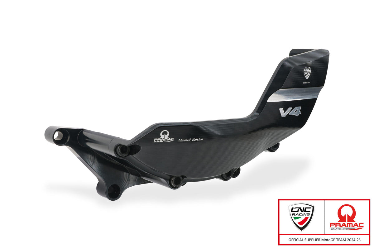 CNC Racing Clutch crankcase protector Ducati Diavel V4 – Pramac Racing Limited Edition - CNC Racing image 3