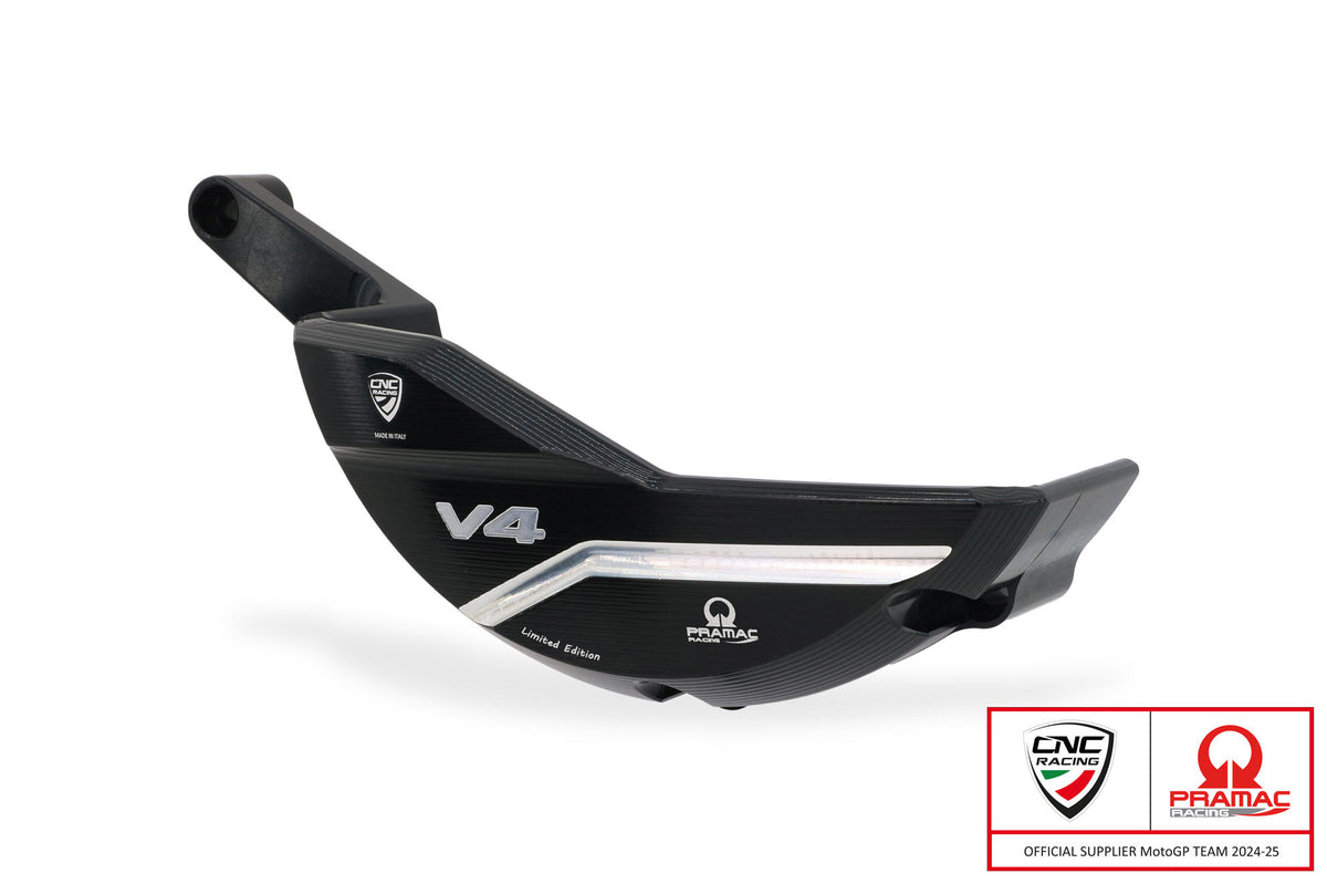CNC Racing Generator crankcase protector Ducati Diavel V4 – Pramac Racing Limited Edition - CNC Racing image 2