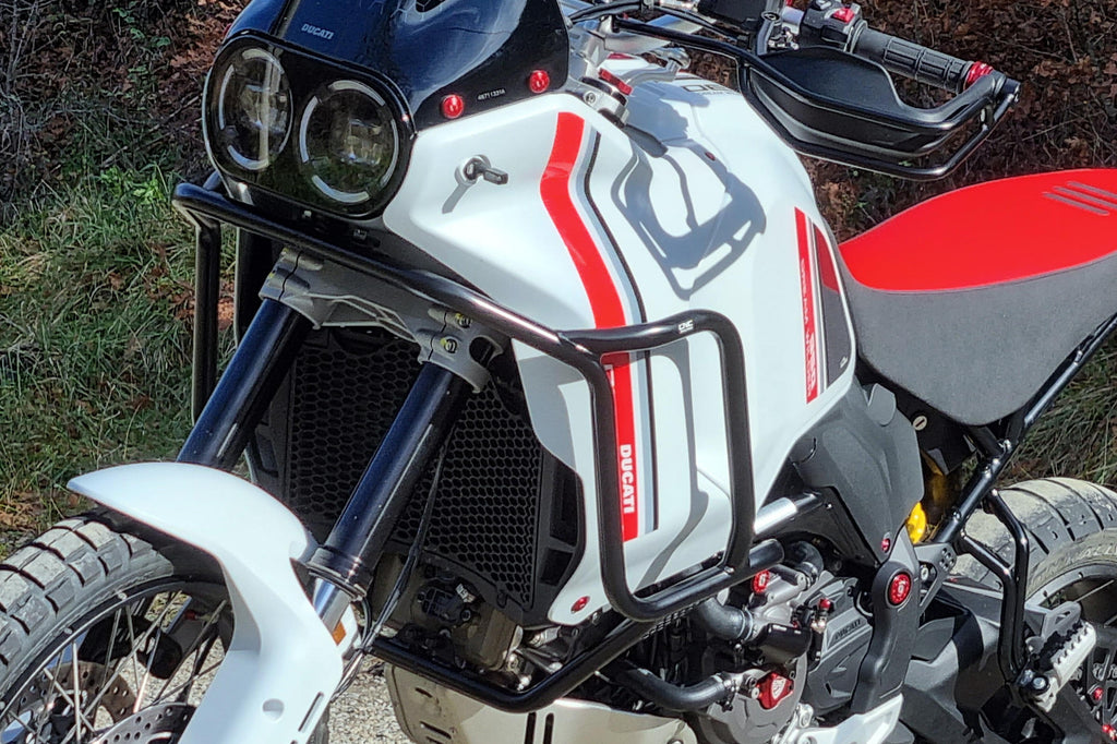 CNC Racing Engine Guard in Steel Tubes for Ducati Desertx - CNC Racing image 3