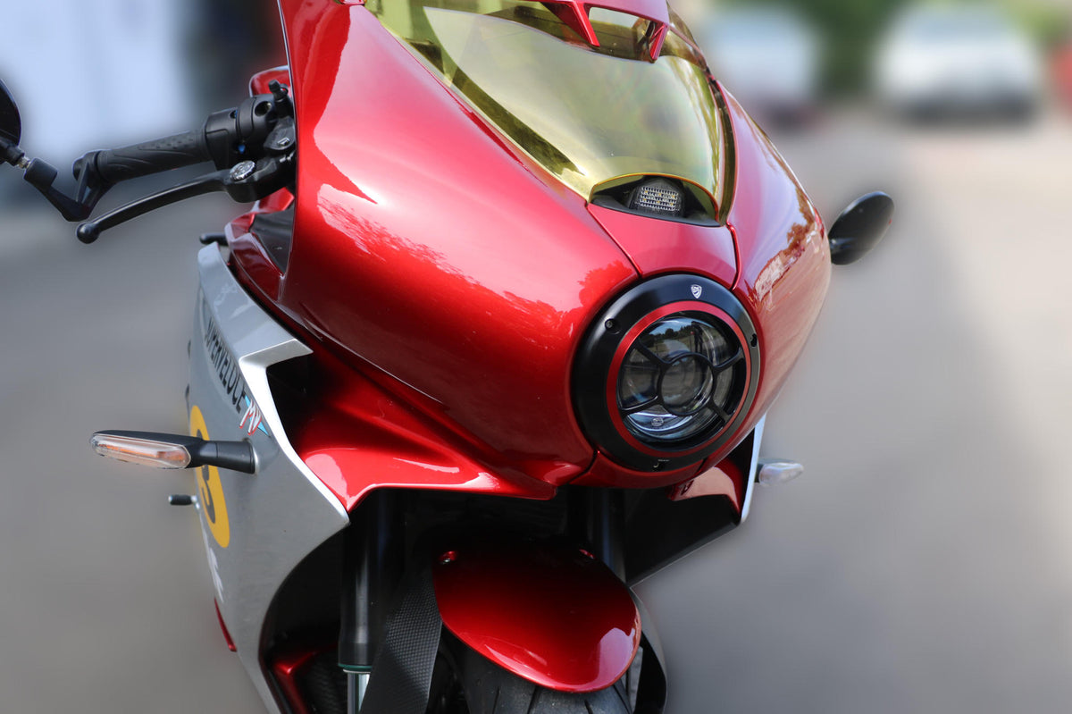 CNC Racing Headlight cover MV Agusta Superveloce 800 – Bicolor - CNC Racing image 2