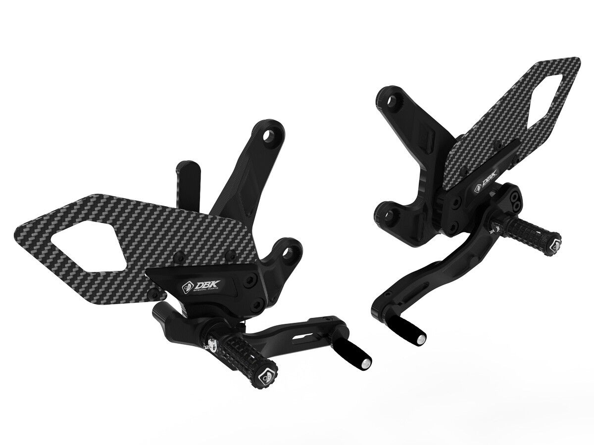 DBK KTM 990 Duke Adjustable Pilot Rearsets Kit
