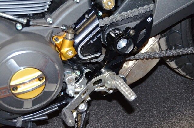 DBK Rearset Scrambler
