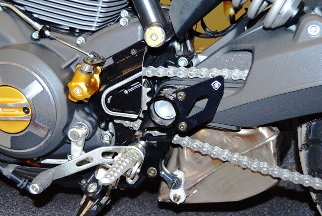 DBK Rearset Scrambler