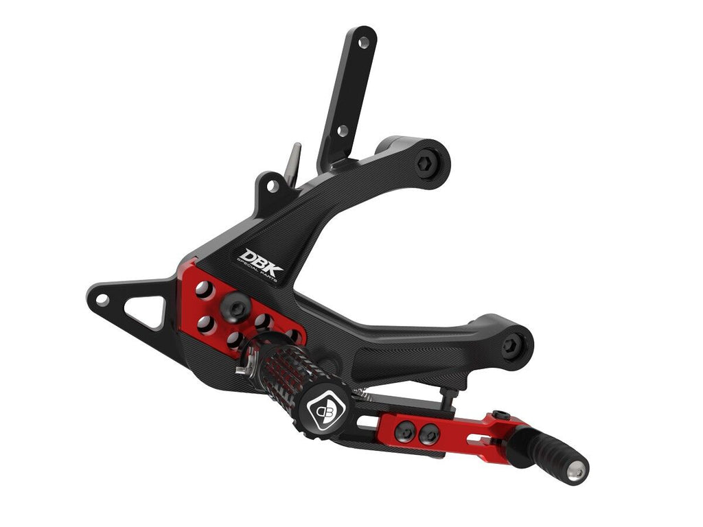 DBK Ducati Panigale V2 2025 Adjustable Rearsets