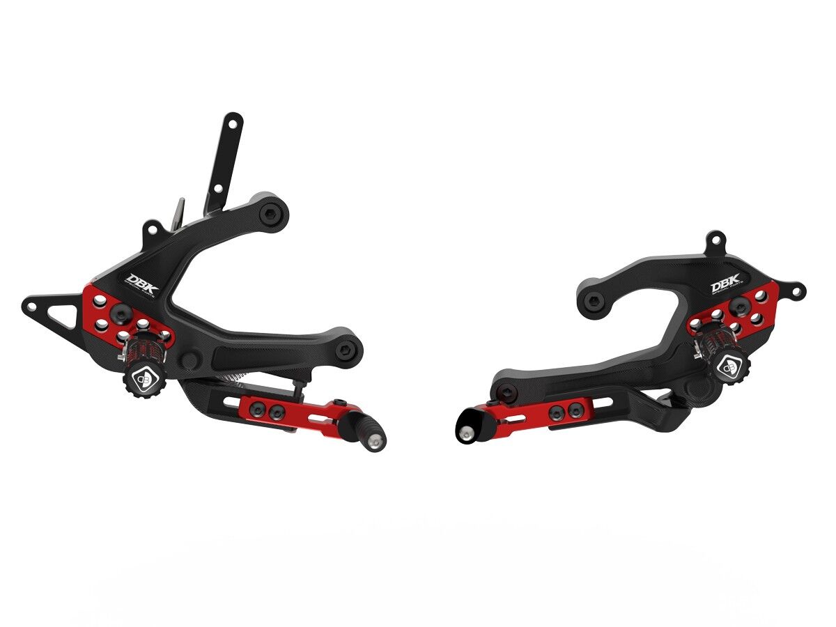 DBK Ducati Panigale V2 2025 Adjustable Rearsets