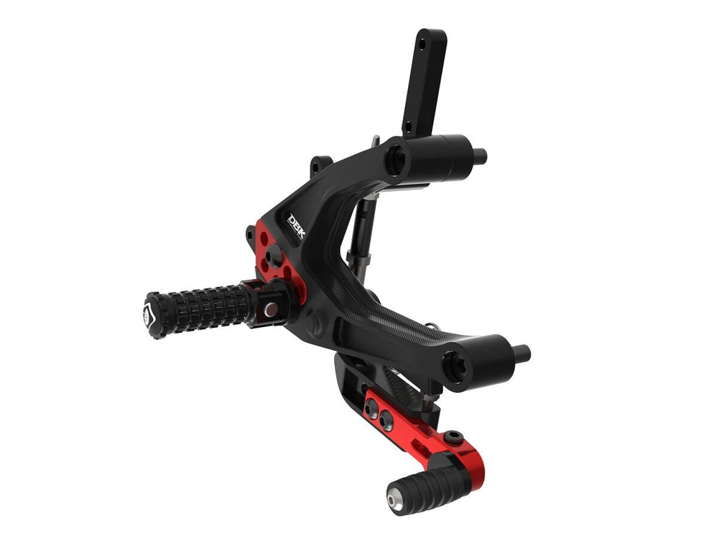 DBK Ducati Panigale V2 2025 Adjustable Rearsets