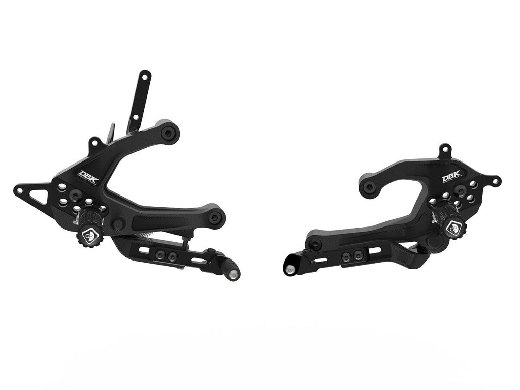 DBK Ducati Panigale V2 2025 Adjustable Rearsets