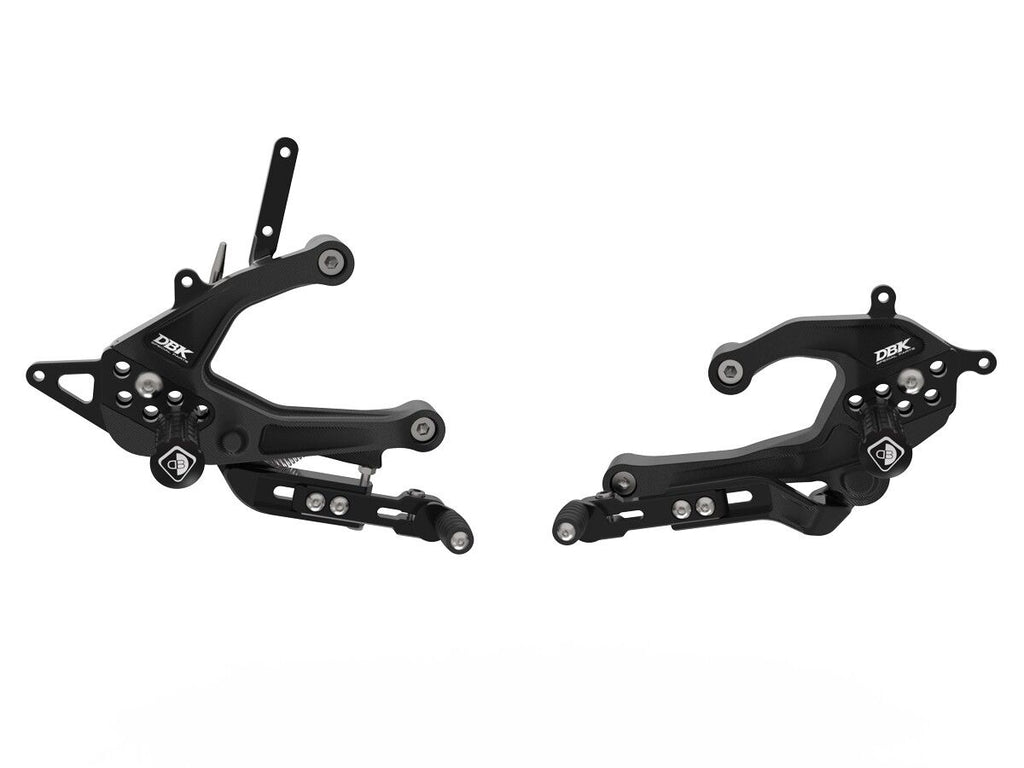 DBK Ducati Panigale V2 2025 Adjustable Rearsets