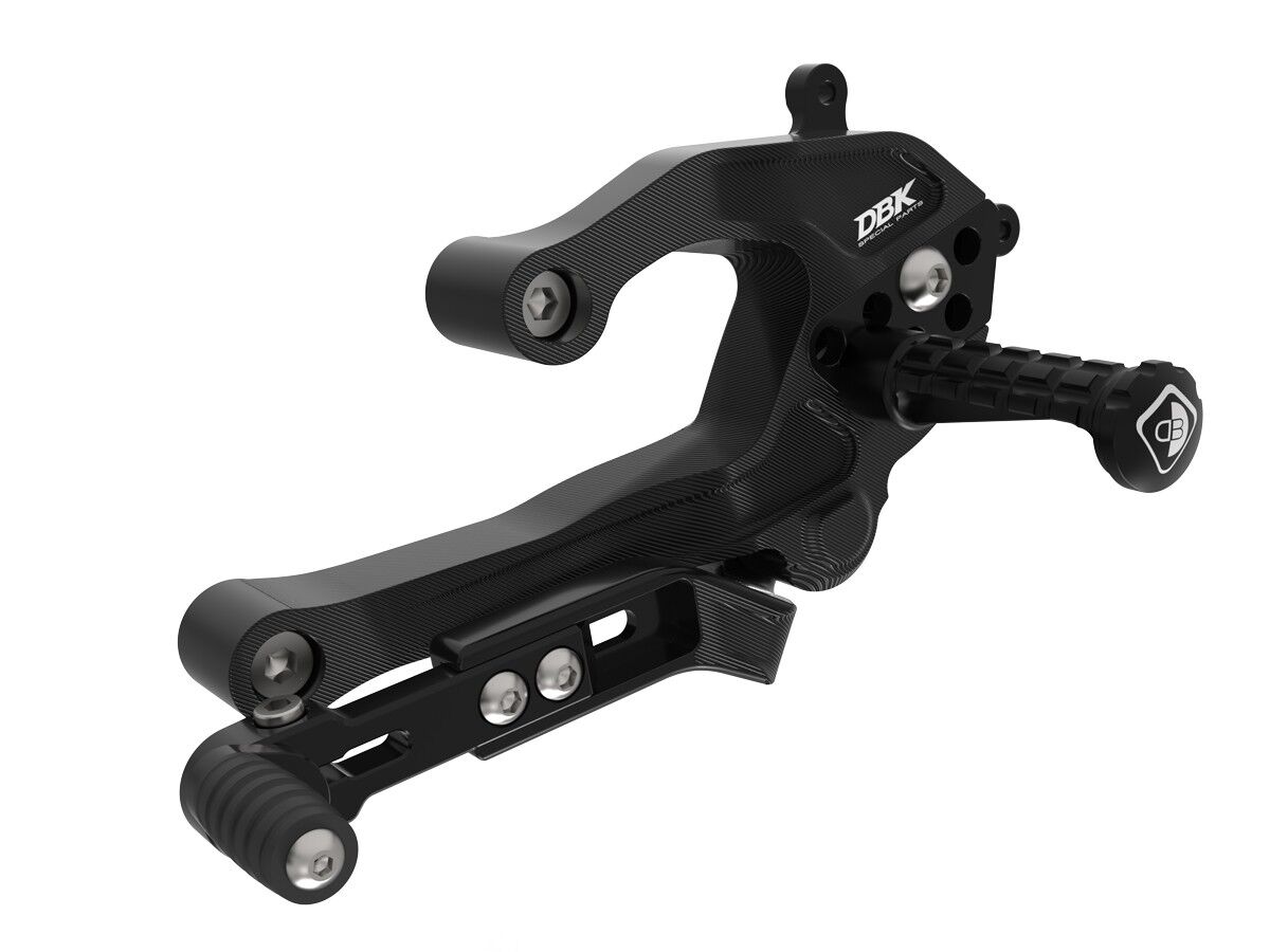 DBK Ducati Panigale V2 2025 Adjustable Rearsets