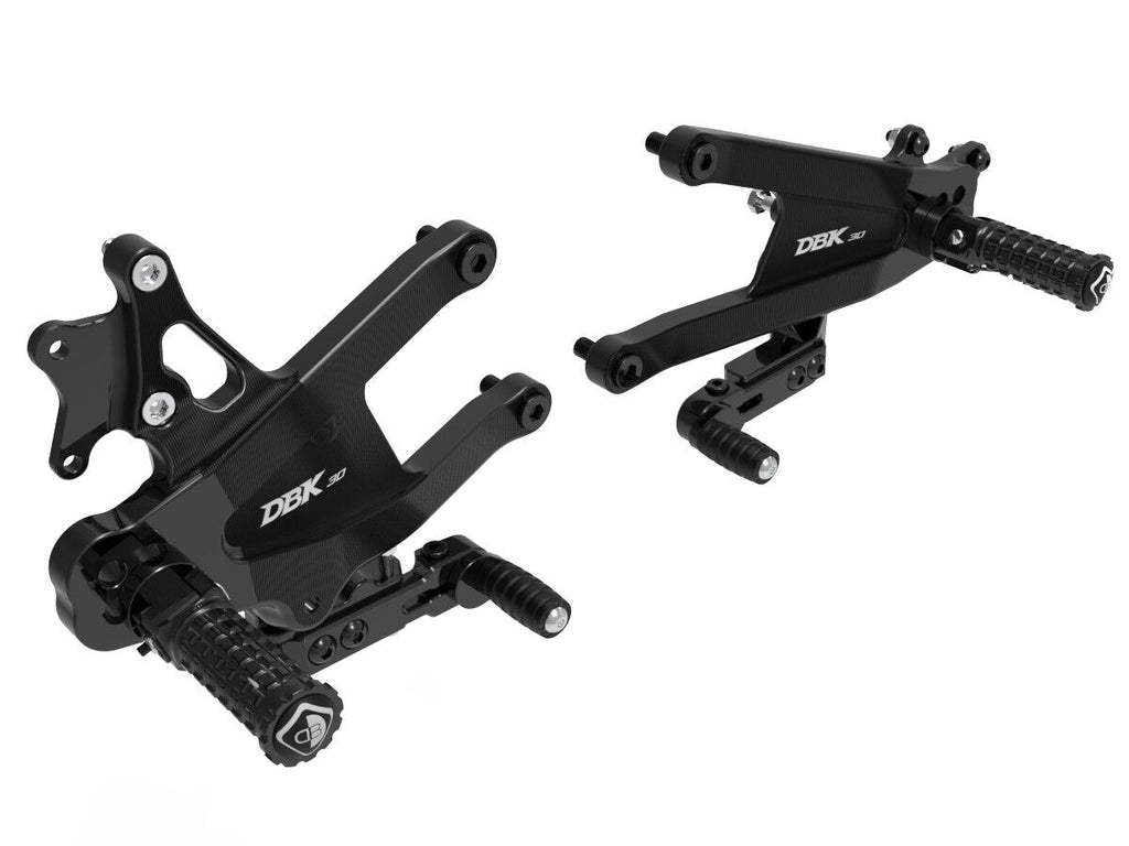 DBK PRV402 – Panigale V4 MY25 Adjustable SBK Rearsets