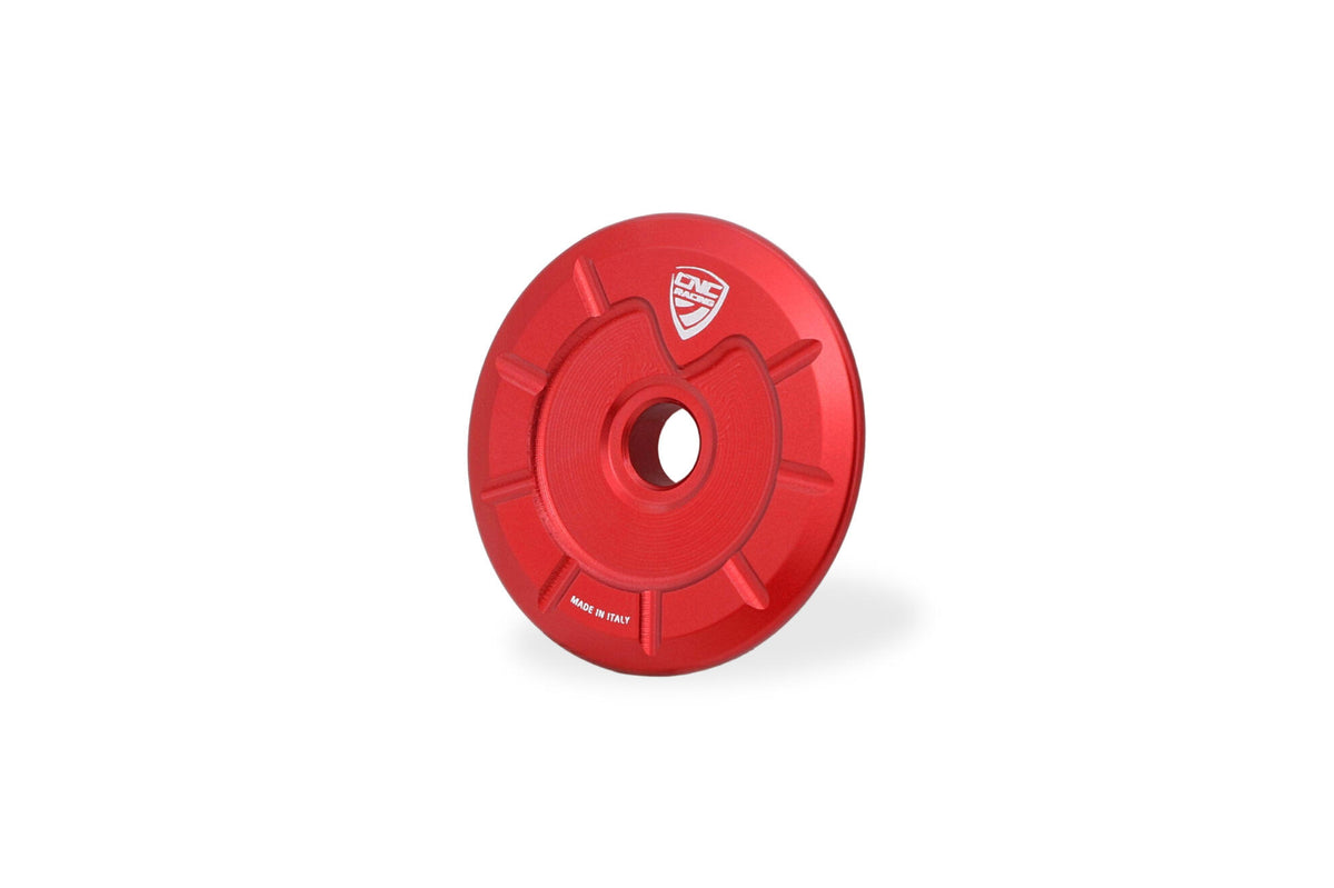 CNC Racing Triple Clamps – Top Plate Nut Cap for Ducati