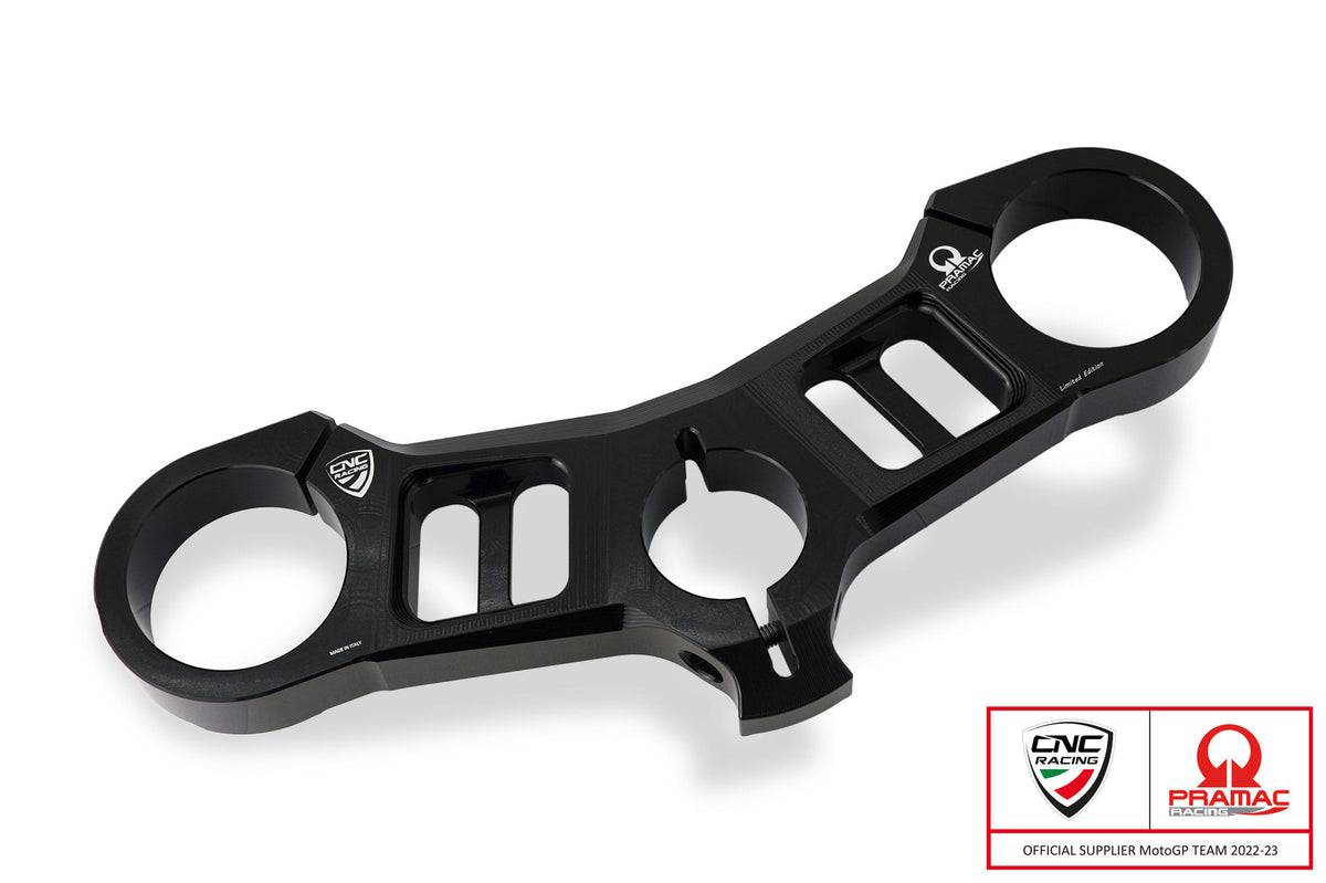 CNC Racing Triple clamps Ducati Panigale 899 959 1199 1299 – Top yoke – Pramac Racing Limited Edition - CNC Racing image 2