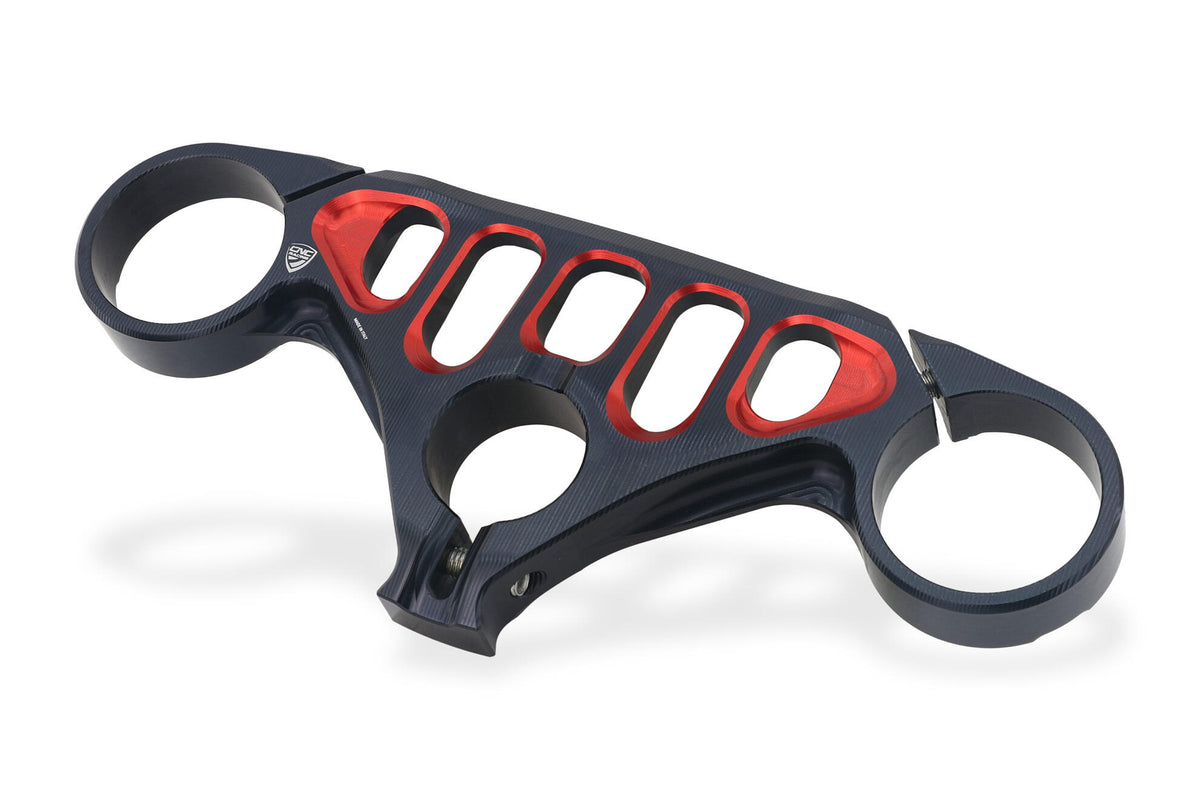CNC Racing Triple clamps Ducati Panigale V4 – Top yoke – Bicolor - CNC Racing