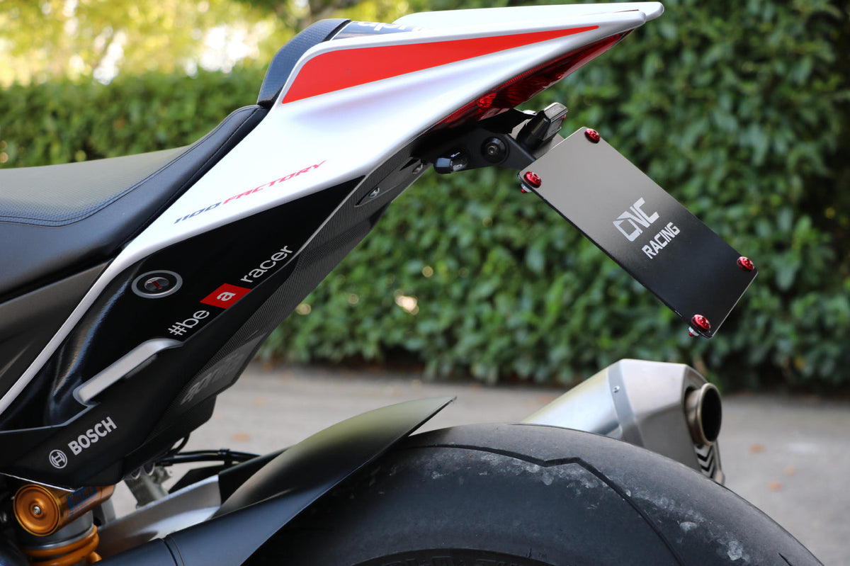 CNC Racing Adjustable License Plate for Aprilia - CNC Racing image 4