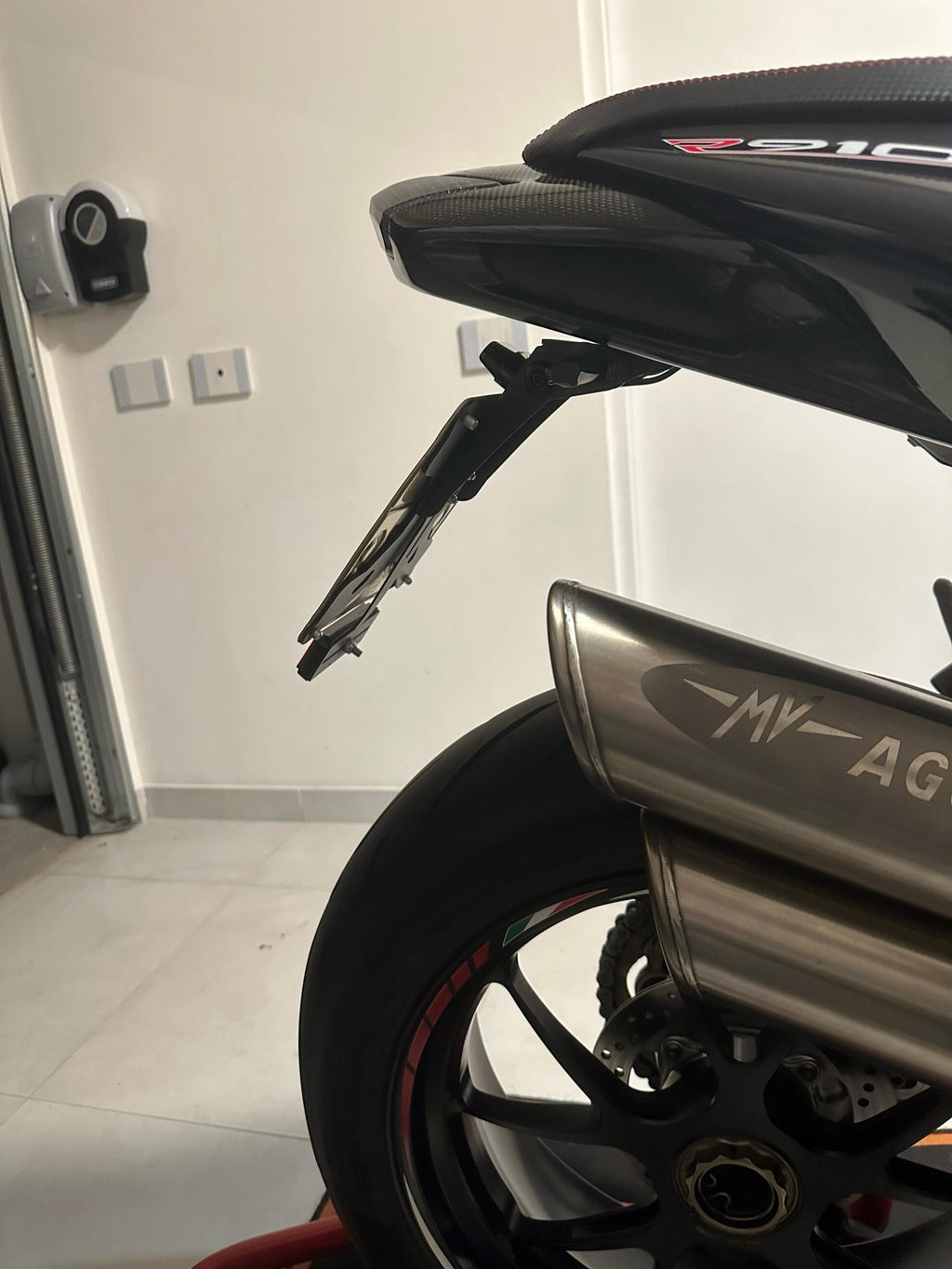 CNC Racing Adjustable License Plate for MV Agusta Brutale 2000 – 2011 - CNC Racing image 2
