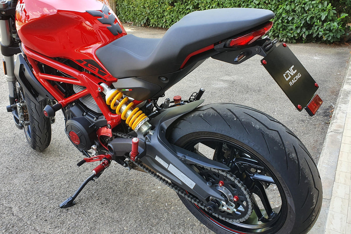 CNC Racing Adjustable License Plate for Ducati Monster / Supersport - CNC Racing image 5
