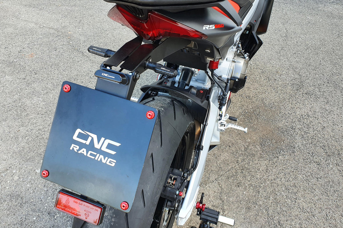 CNC Racing Adjustable License Plate for Aprilia RSV4 – Tuono V4 – RS 660 – Tuono 660 - CNC Racing image 4