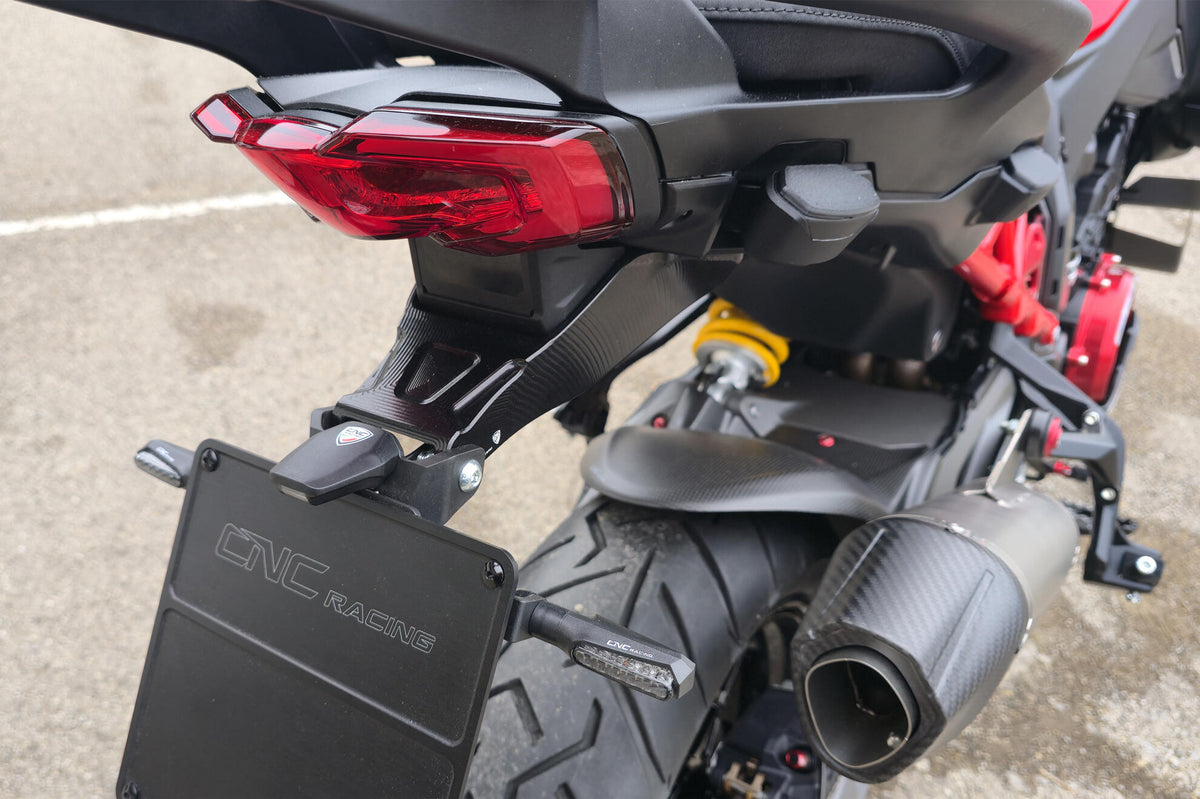 CNC Racing Adjustable License Plate Holder Kit for Ducati Multistrada V4 MY2025 and V4 Rally 2023 – 25 - CNC Racing image 2