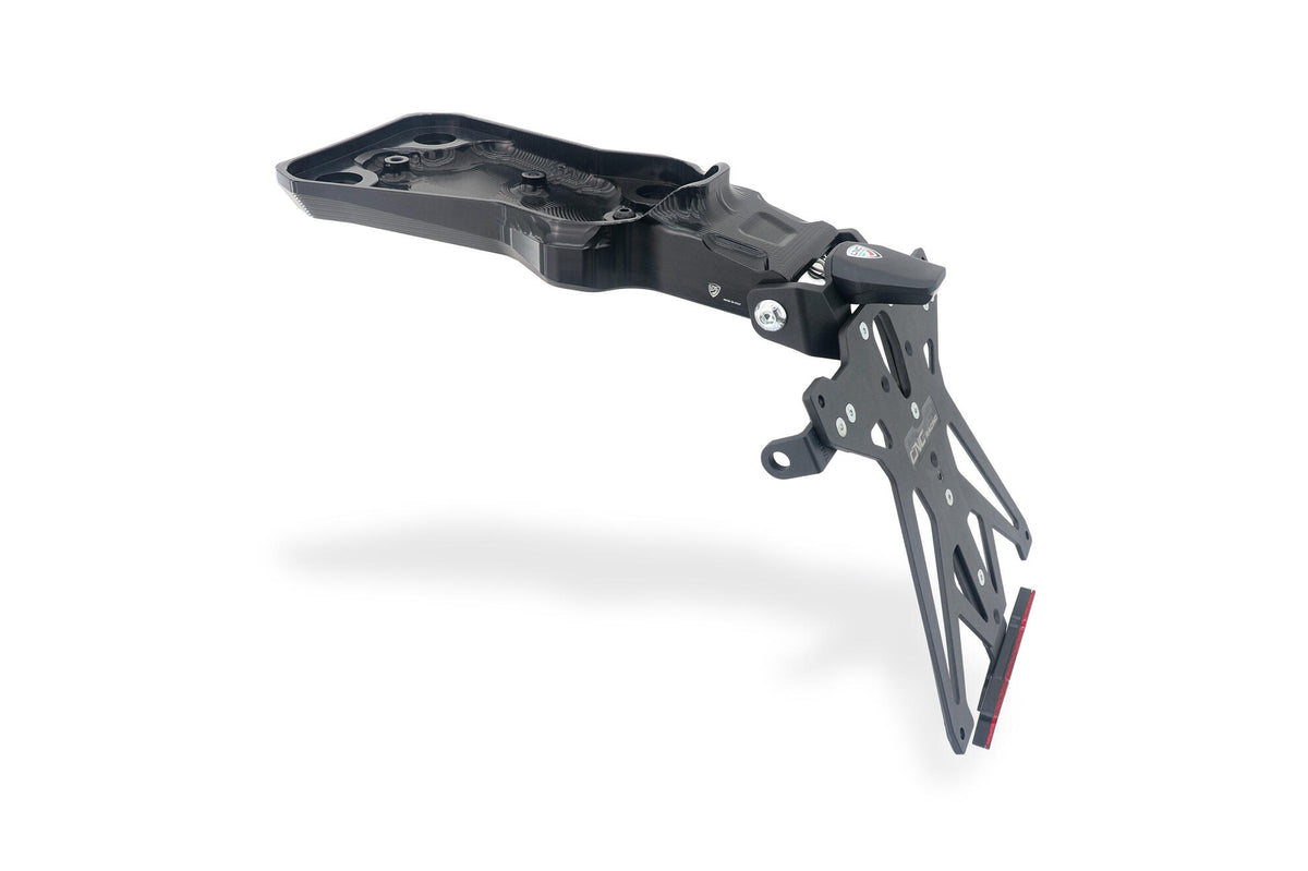 CNC Racing Adjustable License Plate Holder Kit for Ducati Multistrada V2 MY2025 - CNC Racing