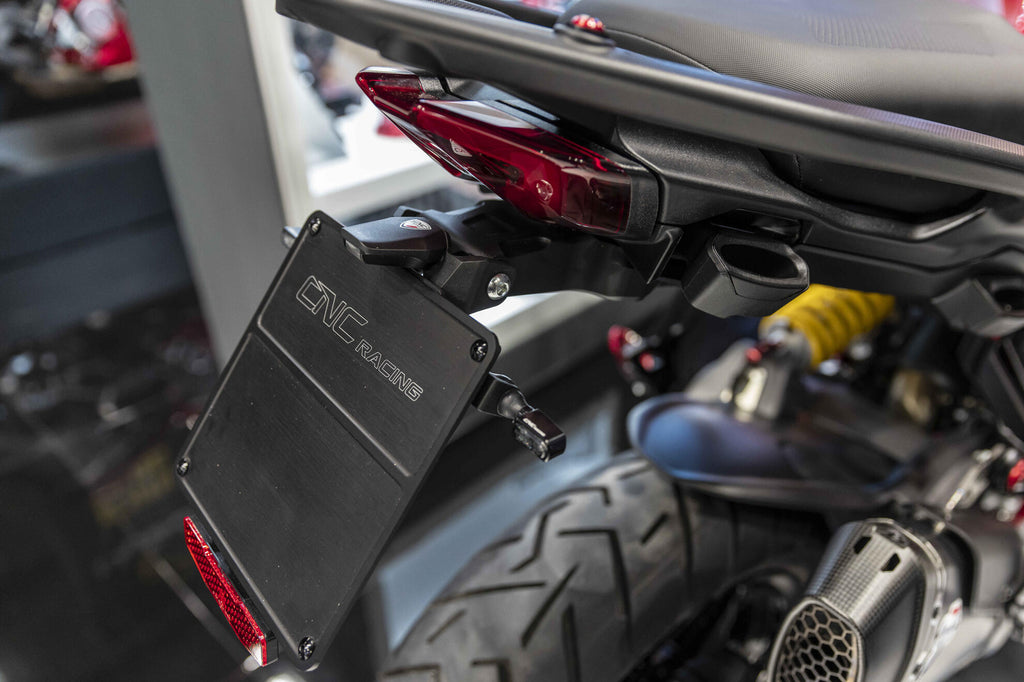 CNC Racing Adjustable License Plate Holder Kit for Ducati Multistrada V2 MY2025 - CNC Racing image 2