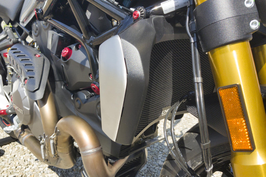 CNC Racing Radiator Guard for Ducati Monster – Supersport – Hypermotard - CNC Racing image 3