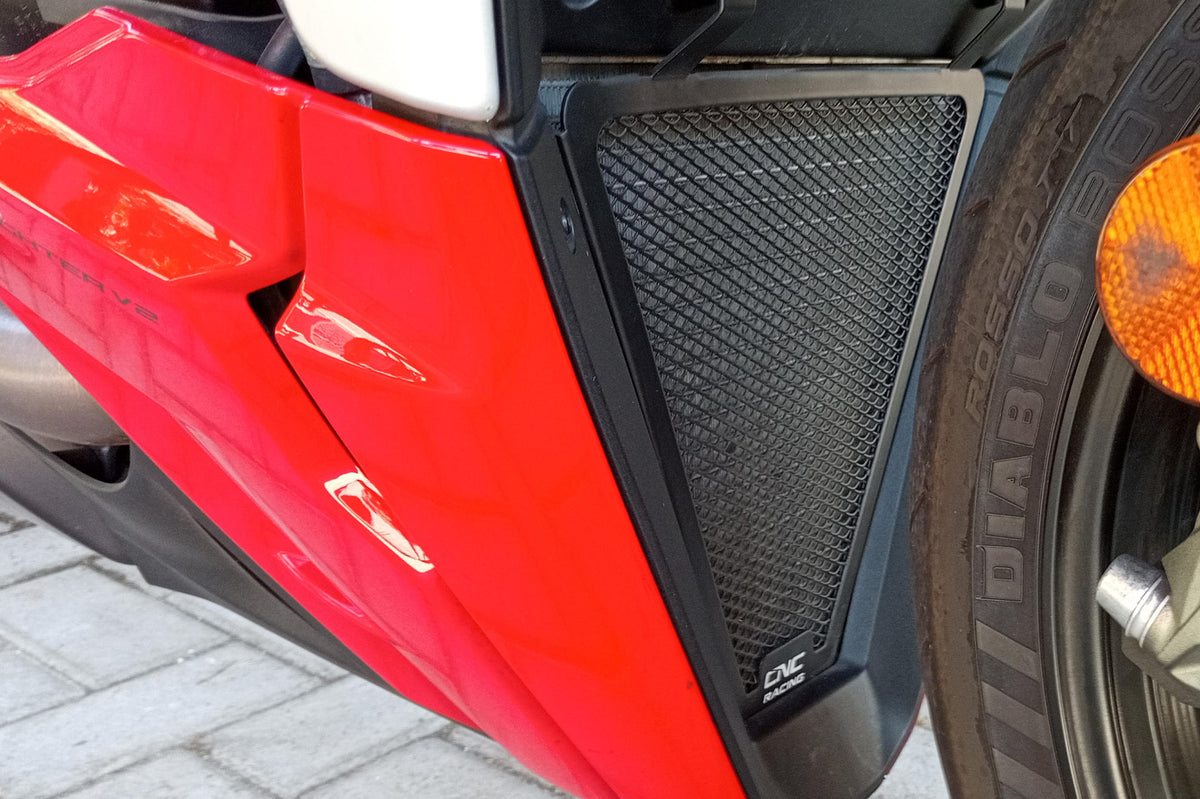 CNC Racing Radiator Guard for Ducati Streetfighter V2 - CNC Racing image 4