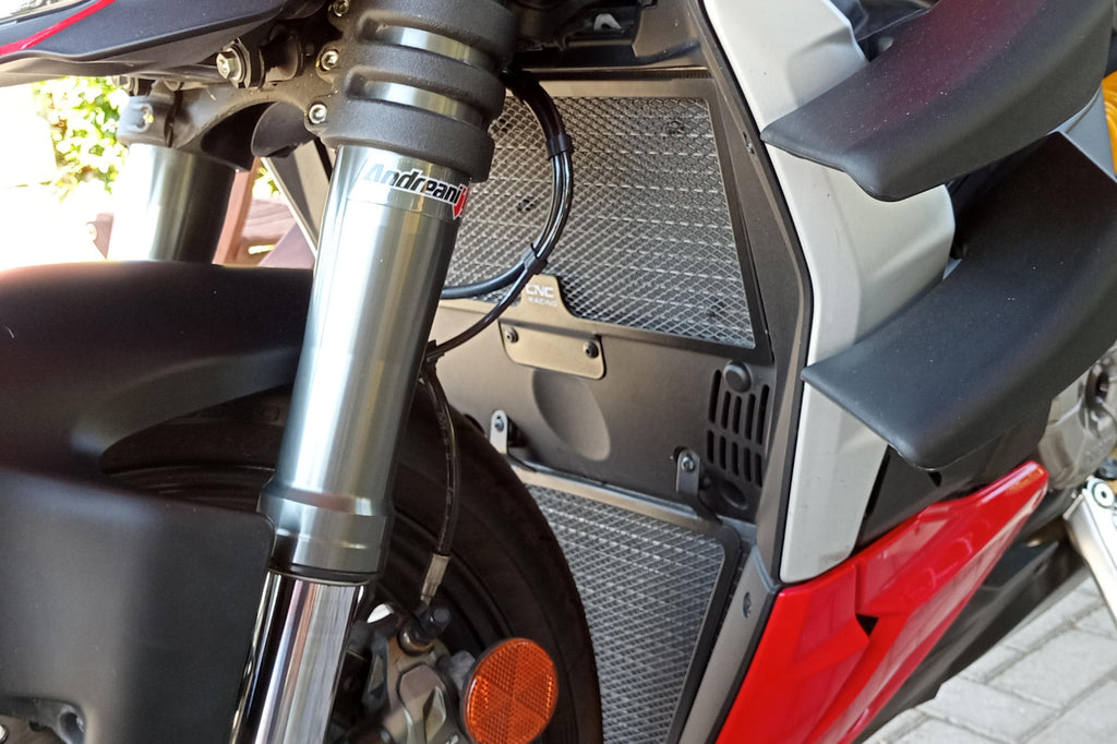 CNC Racing Radiator Guard for Ducati Streetfighter V2 - CNC Racing image 3