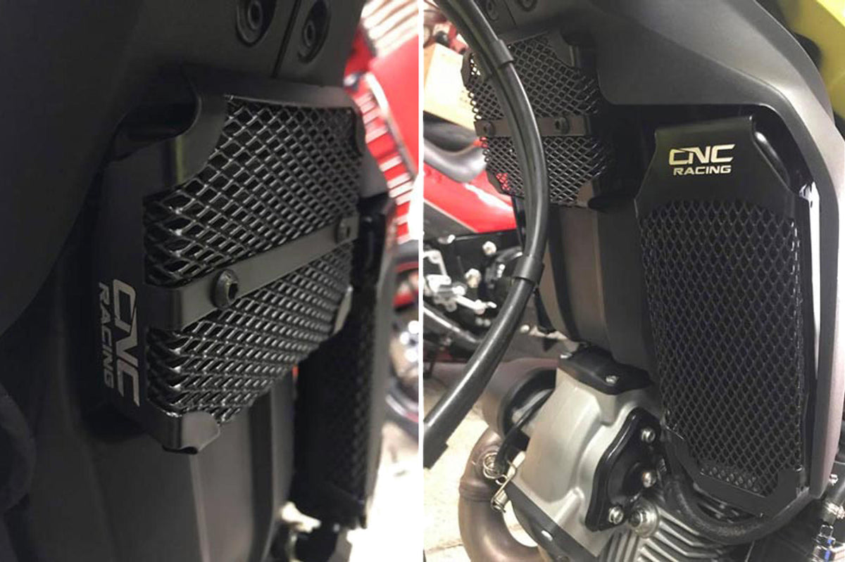 CNC Racing Radiator Guard for Ducati Scrambler - CNC Racing image 2