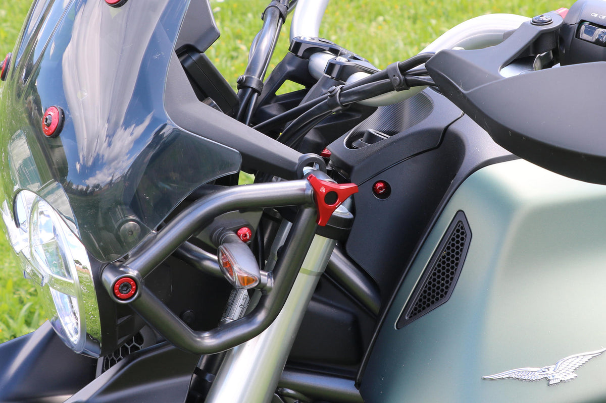 CNC Racing Screen Adjusting System for Moto Guzzi V85 Tt - CNC Racing image 2