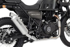 HP Corse SP-1 Short Satin Exhaust for Royal Enfield Himalayan 411 2021-2023 - HP Corse