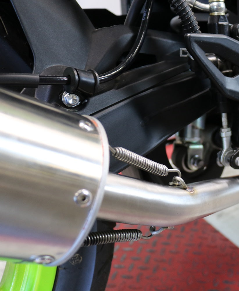 GPR exhaust Keeway Rkf 125 2018-2020, Albus Evo4, full system exhaust legal for UK and non-EU countries including removable db killer - GPR Exhausts