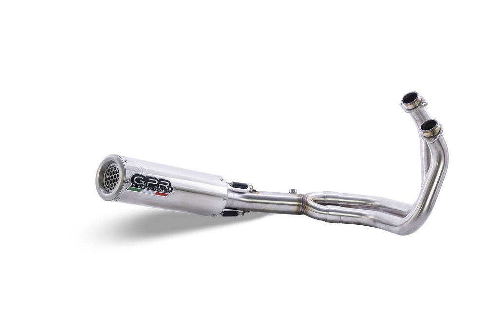 GPR exhaust Kawasaki Z 650 2023-2025, M3 Black Titanium, Racing full system exhaust, including removable db killer/spark arrestor - GPR Exhausts