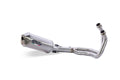 GPR exhaust Yamaha Tracer 7 2021-2024, Satinox , full system exhaust legal for UK and non-EU countries including removable db killer - GPR Exhausts