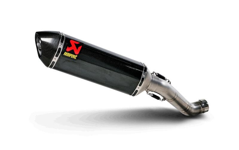 RSV4 (09-14), Tuono V4 (11-15) Slip-On System S-A10SO6-ZC - Akrapovic