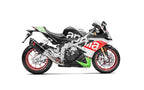 RSV4/Tuono (17-20) Slip-On System S-A10SO9-RC - Akrapovic