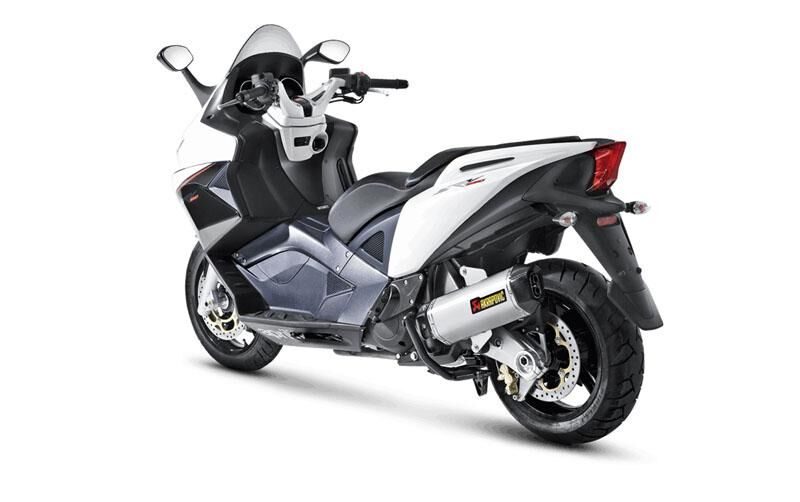 Aprilia SRV 850 (12-16) Slip-On Line (SS) S-A8SO2-HWSS - Akrapovic