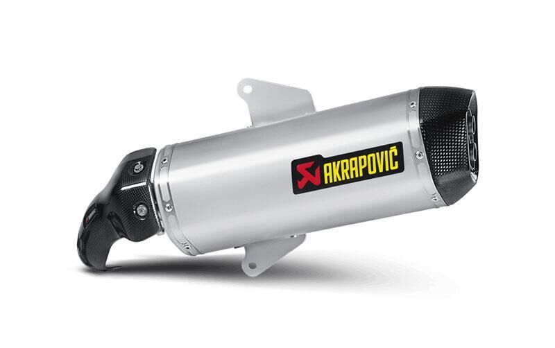 Aprilia SRV 850 (12-16) Slip-On Line (SS) S-A8SO2-HWSS - Akrapovic