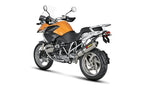 BMW R1200GS / Adventurer 04-09 Slip-On System S-B12SO2-HLTT - Akrapovic