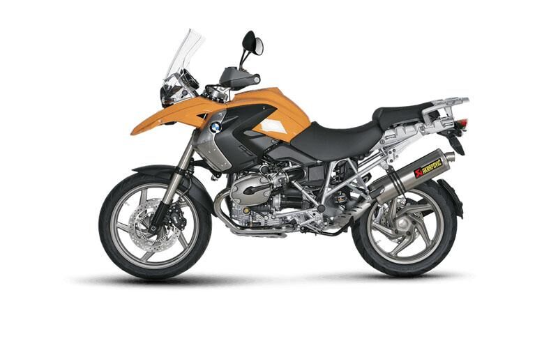 BMW R1200GS / Adventurer 04-09 Slip-On System S-B12SO2-HLTT - Akrapovic
