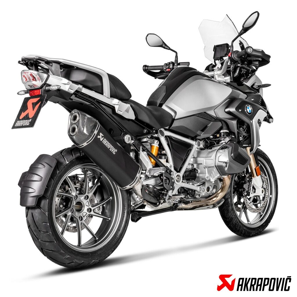 BMW R1250GS/Adventure Slip-On System S-B12SO23-HAATBL - Akrapovic