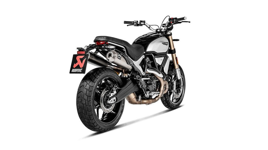 Scrambler 1100 (18-20) Slip-On System S-D11SO4-HBFGT - Akrapovic