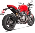 Monster 1200R (17-20) Slip-On System S-D12SO8-RTBL - Akrapovic