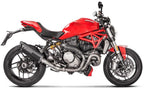 Monster 1200R (17-20) Slip-On System S-D12SO8-RTBL - Akrapovic