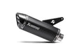 Monster 821 (14-16) Slip-On System Black S-D8SO2-HRBL - Akrapovic