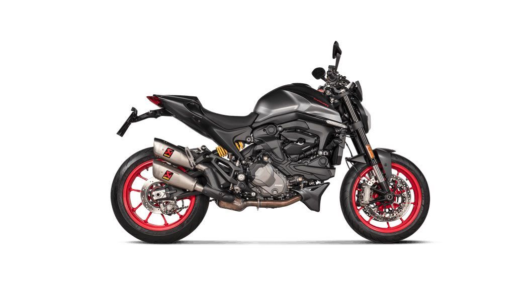 Ducati Monster (21-23) Slip-On System S-D9SO17-HCQT - Akrapovic
