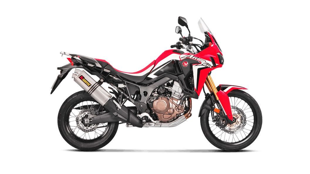 CRF1000L Africa Twin Slip-On System S-H10SO22-HWT - Akrapovic